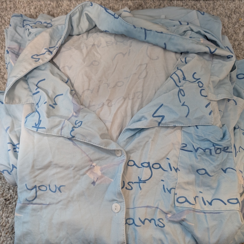 Taylor Swift Wildest Dreams Pajamas Size 4X